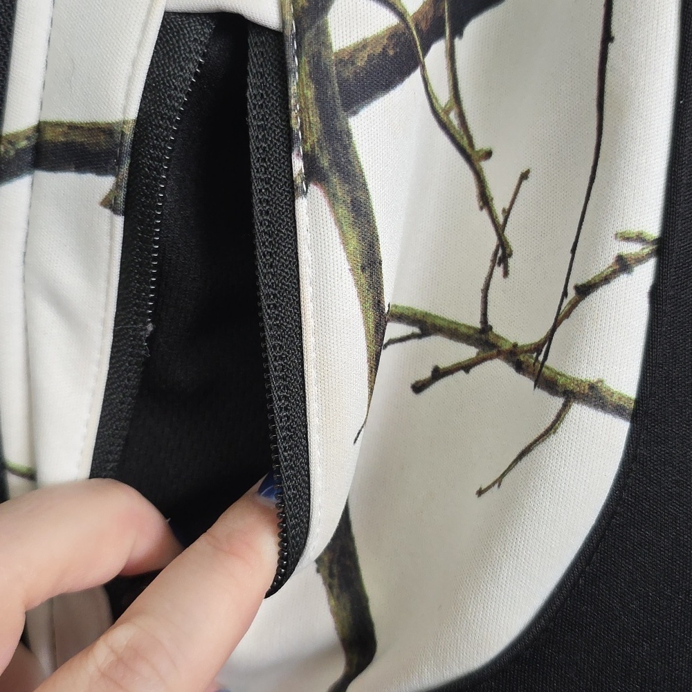 Snow Camo Soft Shell Jacket Med - Picture 3 of 4